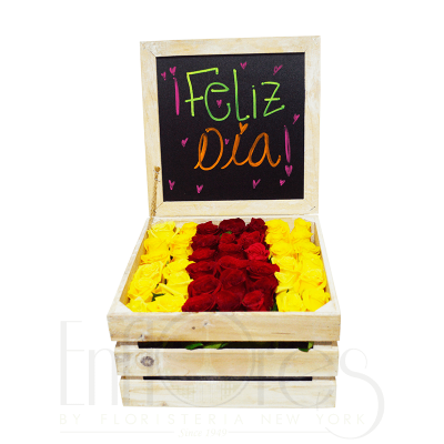 Baul Sorpresa en Flores Pequeño Baul Sorpresa en Flores Pequeño