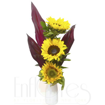 Florero Girasoles Florero Girasoles