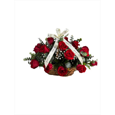 Canasta con 36 rosas Canasta con 36 rosas