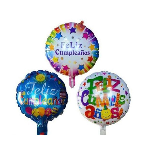 Globo Feliz cumpleaños