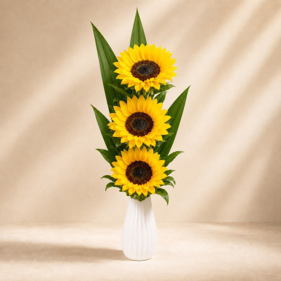 Florero Girasoles | Enflores